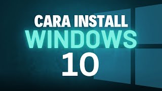 CARA INSTAL ULANG WINDOWS 10 TERMUDAH DAN TERCEPAT [upl. by Yensehc]