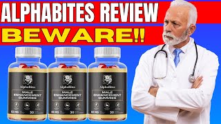 ALPHA BITES  🛑BEWARE🛑  AlphaBites Review  Alpha Bites Reviews  Alpha Bites Gummies [upl. by Cassell437]