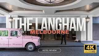 The Langham Melbourne  Room Tour  Deluxe River Corner [upl. by Bailey161]