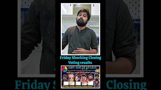 Friday closing Shocking Voting Results biggbosstelugu8 biggboss8telugu shortfeed shorts [upl. by Prober464]