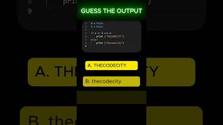 Guess the Output 🧠 Can You Solve This Python Challengepythonprogramming [upl. by Rist]