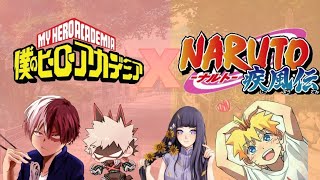 Mhabnha react a personagens de Naruto gacha plus [upl. by Larentia]