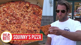 Barstool Pizza Review  Squinnys Pizza Plymouth MA presented by Mugsy Jeans [upl. by Tracey]