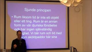 Biocentrism  Livet i centrum Föredrag av Rune Östensson [upl. by Adalia]