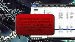 Tutorial Hacer un programa que envié un Email en Visual Basic 2010 [upl. by Donell141]