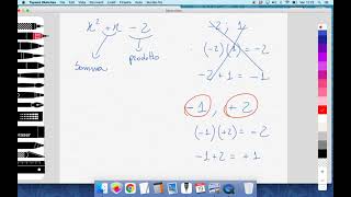 SCOMPOSIZIONE del trinomio di secondo grado x² x 2 Per lesercizio 420  Matematica a distanza [upl. by Tav]