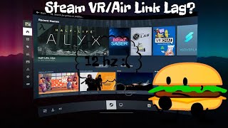 How to fix steam VRAir link lag on quest 2 [upl. by Innaig]