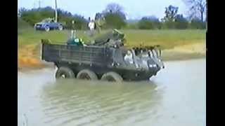 Offroading with AWDC at Birmingham 1993 Stalwart Abbott tracked vehicle [upl. by Attenyl]