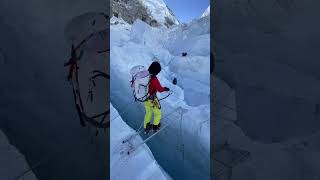 quotScaling the Khumbu Icefall Everest’s Ultimate Challenge amp Nepals Beautyquot [upl. by Ellened]