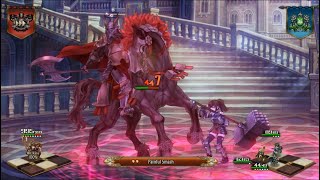 Unicorn Overlord Beating the final boss Galerius with 3 units and 3 items [upl. by Anomahs]