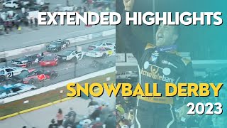 Extended race highlights  Snowball Derby 2023 [upl. by Johann]