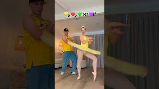 WE NEED TO KNOW 😅  APT DANCE by ROSÉ amp Bruno Mars dance trend viral couple funny shorts [upl. by Sieracki565]