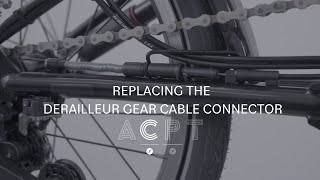 Derailleur Gear Cable Connector Replacement for C Line [upl. by Ahsielat]