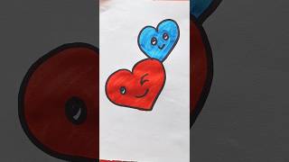 How to Draw Beautiful Heart ❤️ for Kids heart drawing [upl. by Enylcaj254]