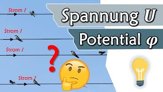 Elektrische Spannung und Potential Volt  Elektrotechnik Grundlagen 5 [upl. by Naamana]