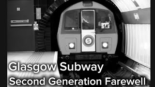 Glasgow Subway Farewell 2nd Generation Stock [upl. by Hales]