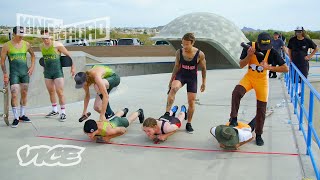 Thrasher Olympics Human Skating amp Stupid Stunts  KING OF THE ROAD S2 E6 [upl. by Aleehs]