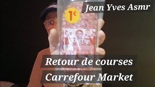 Retour de courses de chez Carrefour Market [upl. by Kinghorn]