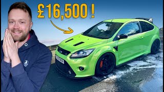 I BOUGHT A CHEAP BROKEN MK2 FORD FOCUS RS [upl. by Yonita546]