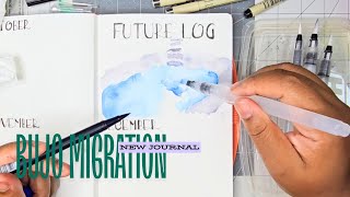 2024 Bullet Journal Migration  PLAN WITH ME [upl. by Leseil]