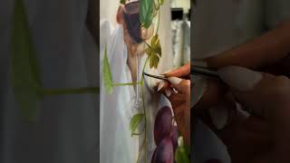 Detailing my Bacchus Painting oilpainting  myart [upl. by Hinckley]