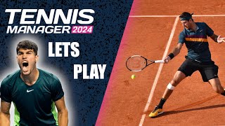 TM24  Lets Play  PICKING UP WINS  Tennis Manager 2024  Episode 8 [upl. by Eisse]