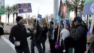 Kaiser Employees amp United Steelworkers Local 7600 Rally Outside Kaiser in Ontario [upl. by Nylavad941]