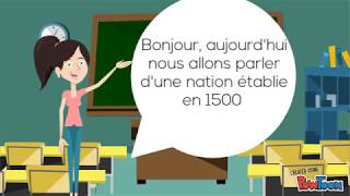 Enseignement sur la nation des Iroquoiens en 1500 pour des élèves de 3e année [upl. by Ahslek]