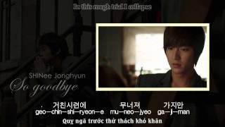 SHINee Jonghyun  So Goodbye Music Video EngSub  VietSub [upl. by Spiegel835]