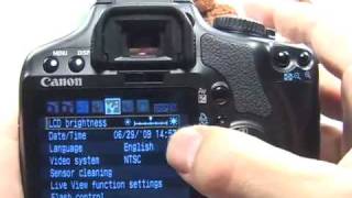 Canon XSi450D Getting Started Setup [upl. by Aniled]