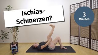 Ihr habt IschiasSchmerzen Drei Übungen gegen den IschiasSchmerz [upl. by Brosy]