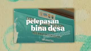 Pelepasan Mahasiswa MBKM PMKM Bina Desa Kecamatan Pemangkat Informatika Universitas Tanjungpura 2024 [upl. by Doak]