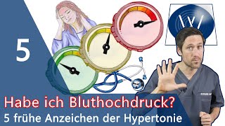 Bluthochdruck Früherkennung Achten Sie immer auf diese Symptome  5 Anzeichen von Hypertonie [upl. by Rebel]