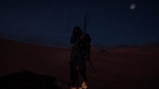 Assassins Creed Origins Bayek versus The Outsider  Golden Wolf Sword Hard Difficulty  Scarab [upl. by Rorry884]