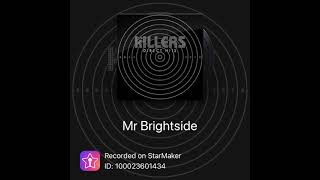 Mr Brightside Killers me singing Karaoke [upl. by Nosreve]