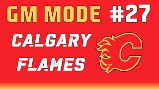 NHL 13 GM Mode Commentary  Calgary ep 27 quotStarting Year 4quot [upl. by Nalorac645]