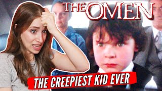 First Time Watching THE OMEN Reaction THE CREEPIEST KID EVER [upl. by Becka]