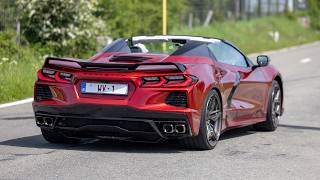 Chevrolet Corvette C8 Stingray  Acceleration Sounds [upl. by Fanchan302]