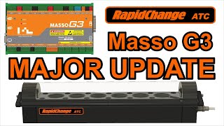 RapidChange ATC Major Update to the Masso G3G3 Touch Flow  Onefinity Elite must have upgrade [upl. by Mycah]