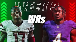 Wide Receivers Week 9 Start Em Sit Em [upl. by Pence]