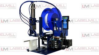 LabelMill LM1005 TTS Flag Module Label Applicator [upl. by Nialb]