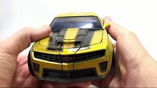 Optibotimus Reviews Costco Exclusive TransformersOfficial Transformers Battle Ops Bumblebee [upl. by Cirde]