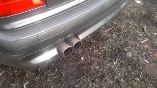 Bmw 316i compact M43B16 Remus Exhaust Sound [upl. by Fassold]