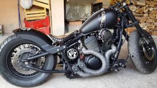 Bobber Honda Shadow jack daniels [upl. by Nbi]