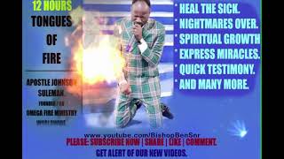 Tongue of Fire Healings and Miracles  Apostle Johnson Suleman 12 hours Recommended [upl. by Navonoj]