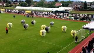 Mini Masters 2014 Bubble Soccer Match [upl. by Anivol]