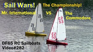 Sail Wars DF65 Championship This is a Battle Race 8 Video282 RC Sailboat Racing region 2 [upl. by Cinderella]