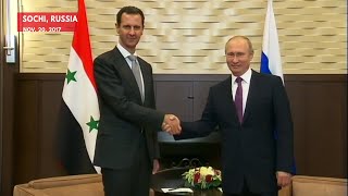 Putin hosts Assad to discuss the future of Syria [upl. by Anelys]