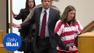 Utah mother pleads guilty to killing six of her babies  Daily Mail [upl. by Lerat]