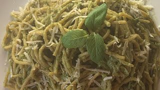 Pesto Spaghetti Recipe [upl. by Kleon585]